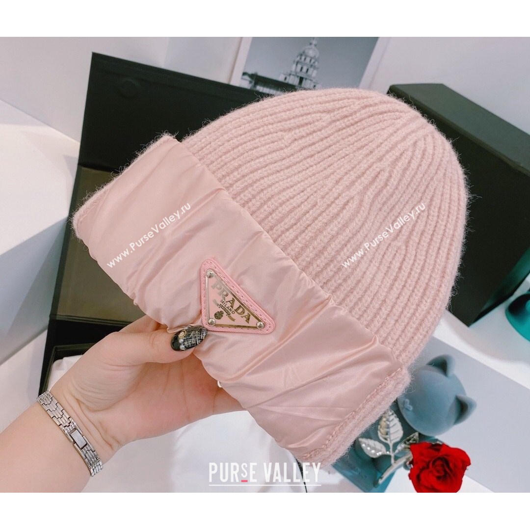 Prada Knit Hat Pink 2021 01 (MAO-21081862)