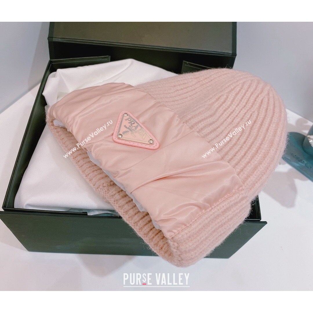 Prada Knit Hat Pink 2021 01 (MAO-21081862)