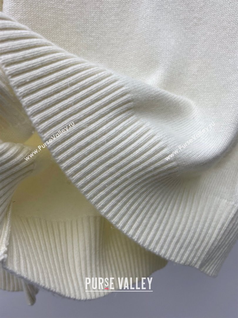 Prada Wool and Cashmere Sweater P022631 Beige 2024 (Q-24022631 )