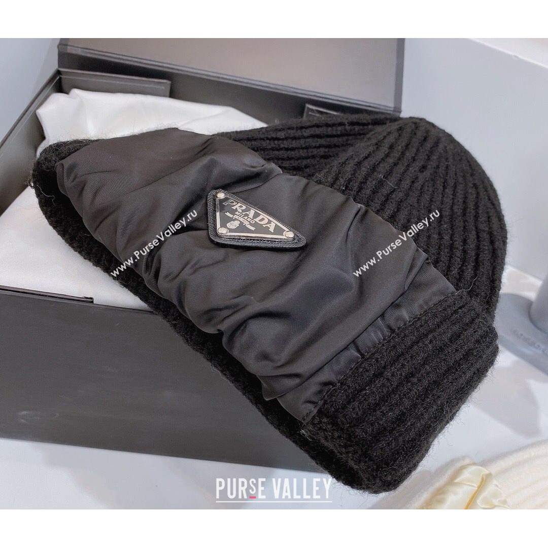 Prada Knit Hat Black 2021 06 (MAO-21081867)