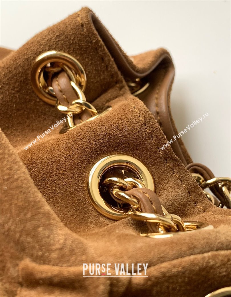 Chanel Brown Suede Flap Bag 2025 CH081302 (yezi-250813031)
