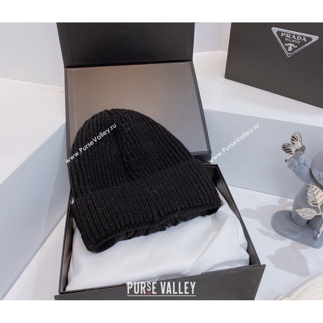 Prada Knit Hat Black 2021 06 (MAO-21081867)