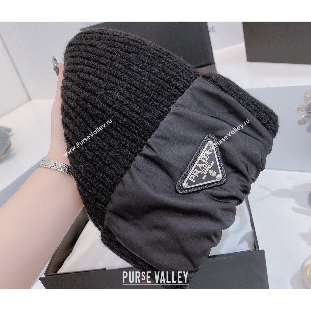 Prada Knit Hat Black 2021 06 (MAO-21081867)