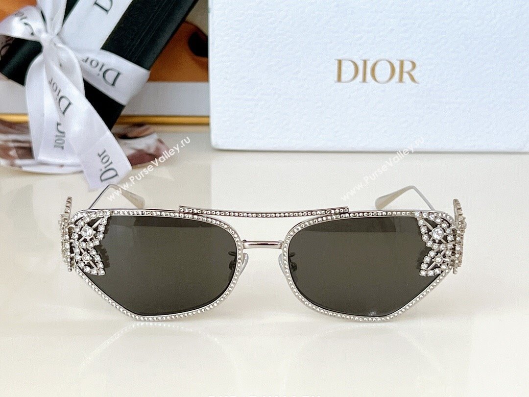 Dior Butterfly Sunglasses B1UF0A0 Black 2024 (A-24062016)