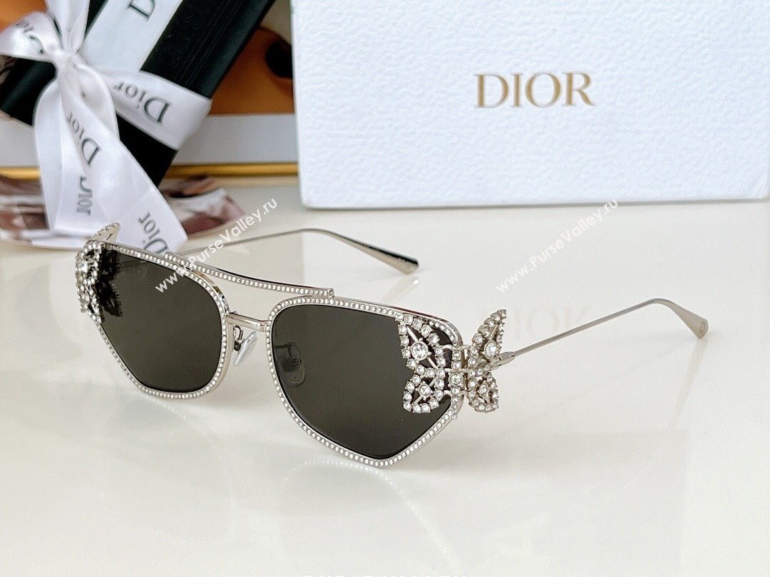 Dior Butterfly Sunglasses B1UF0A0 Black 2024 (A-24062016)