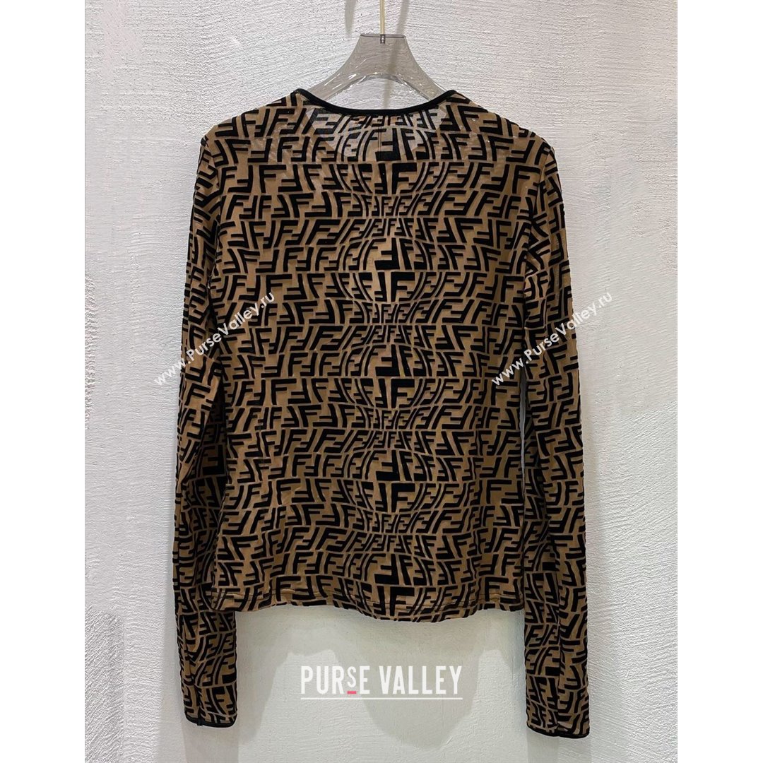Fendi FF Top FT149 Brown 2021 (Q-210914065)