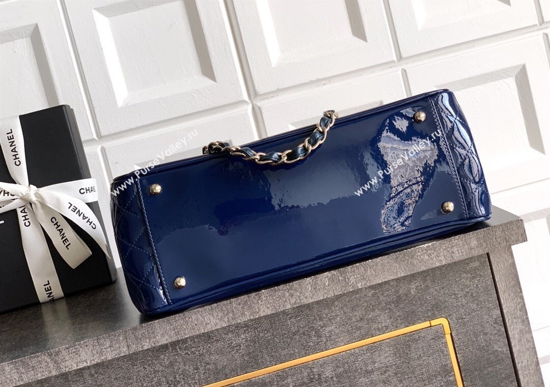 Chanel Maxi CC Shopping Bag Blue 2025 CH081304 (yezi-250813035)