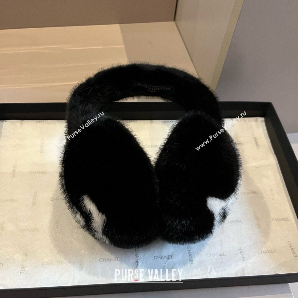 Louis Vuitton Snow Earmuff E111304 Black 2024 (A-24111304)