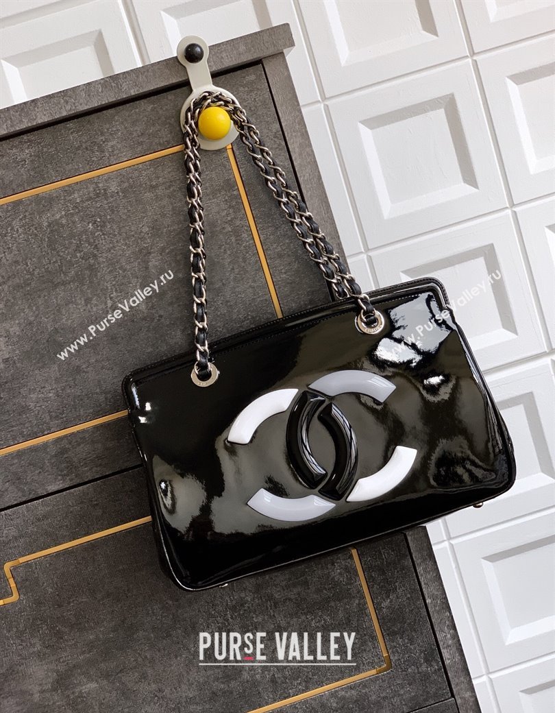 Chanel Maxi CC Shopping Bag Black 2025 CH081304 (yezi-250813037)