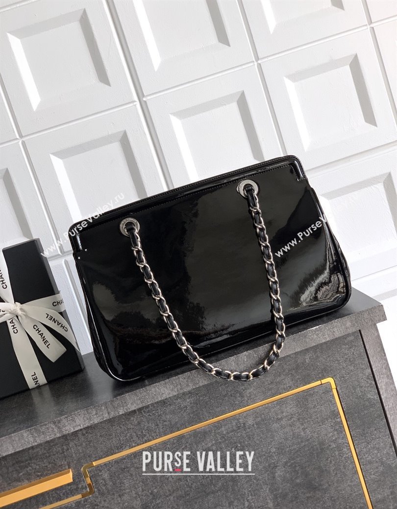 Chanel Maxi CC Shopping Bag Black 2025 CH081304 (yezi-250813037)