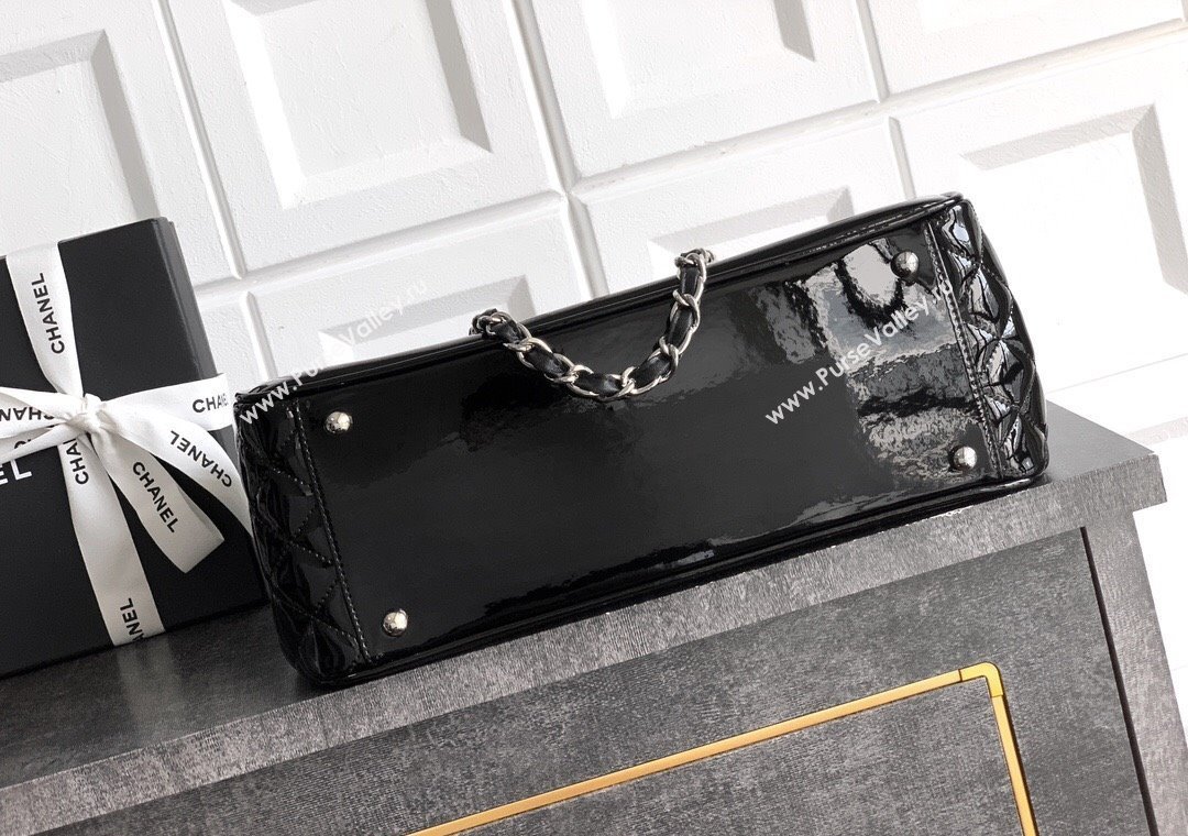 Chanel Maxi CC Shopping Bag Black 2025 CH081304 (yezi-250813037)