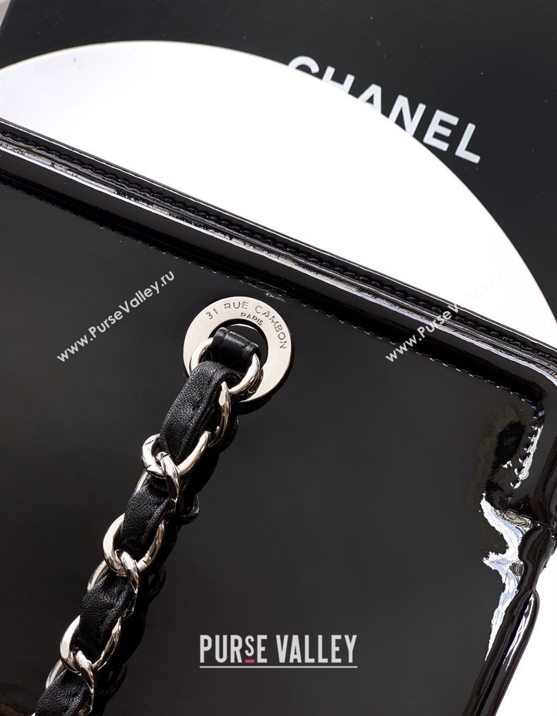 Chanel Maxi CC Shopping Bag Black 2025 CH081304 (yezi-250813037)