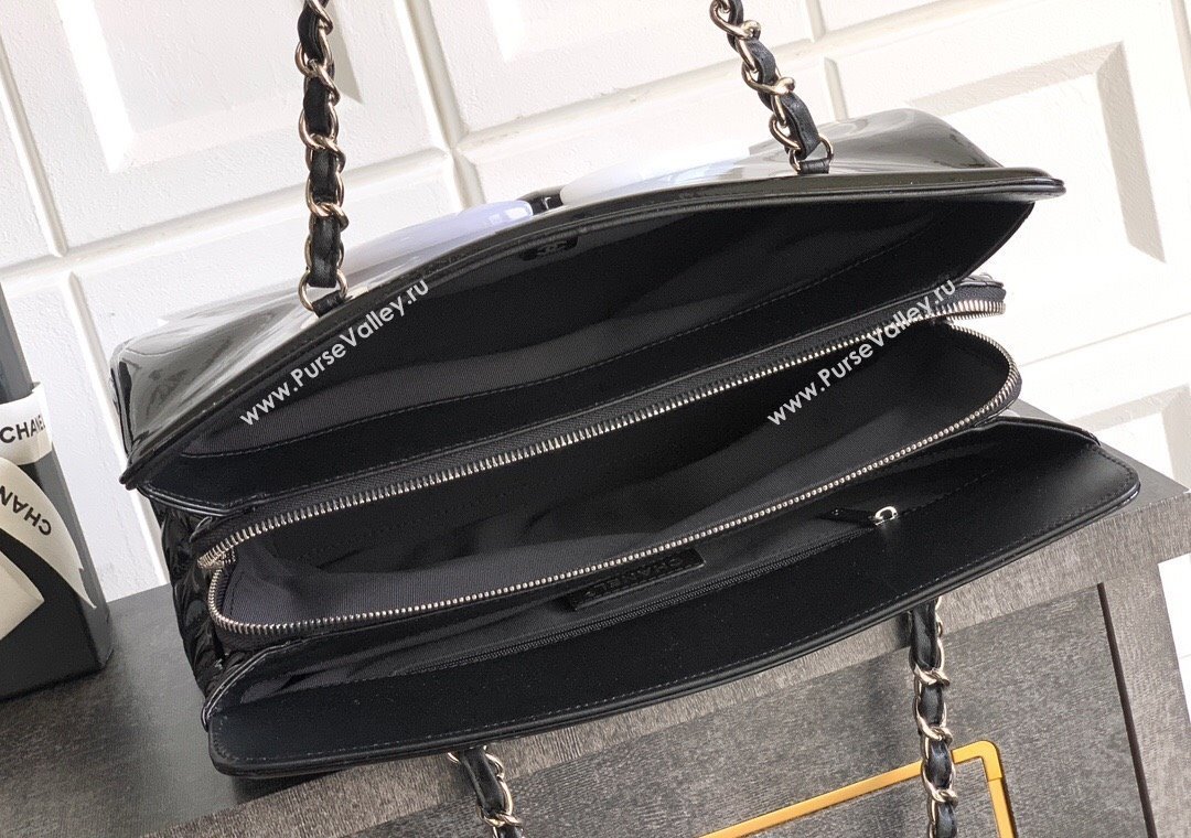 Chanel Maxi CC Shopping Bag Black 2025 CH081304 (yezi-250813037)