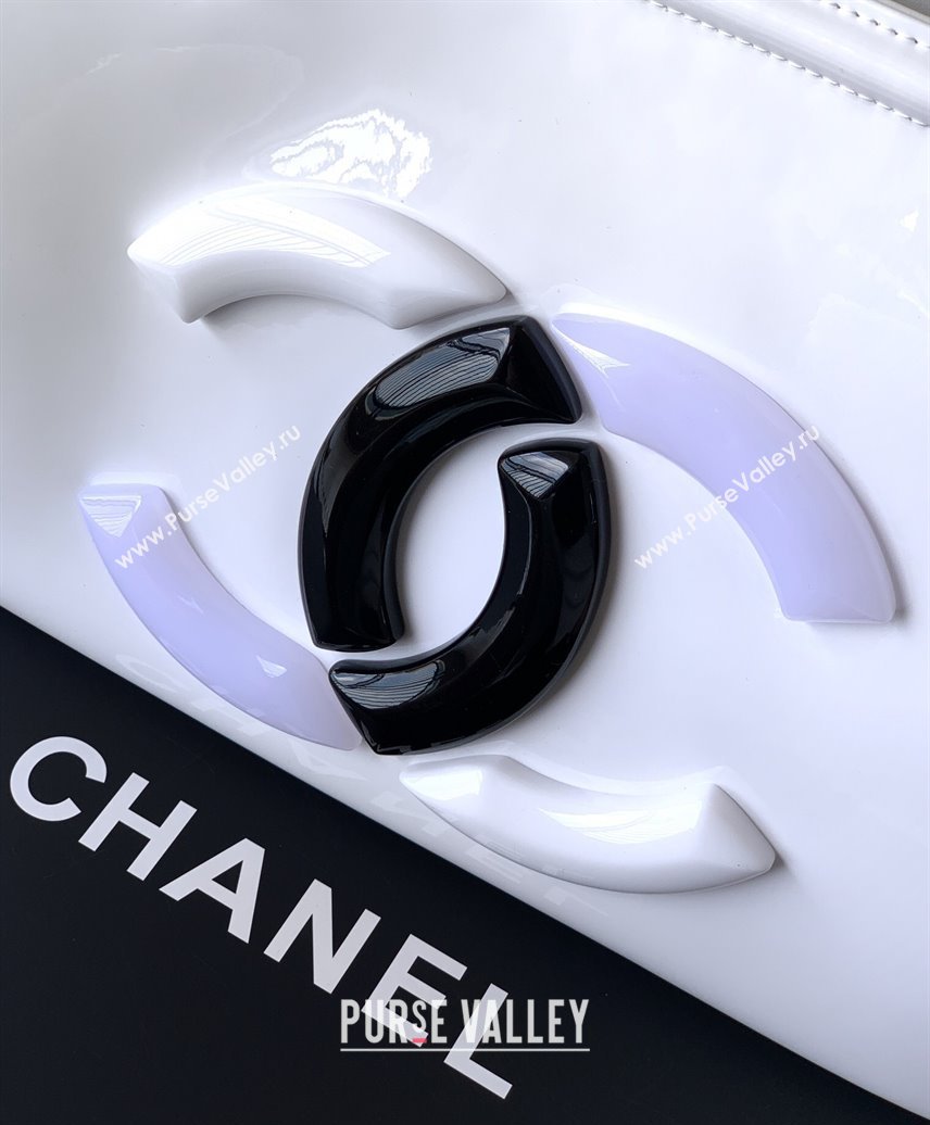 Chanel Maxi CC Shopping Bag White 2025 CH081304 (yezi-250813038)