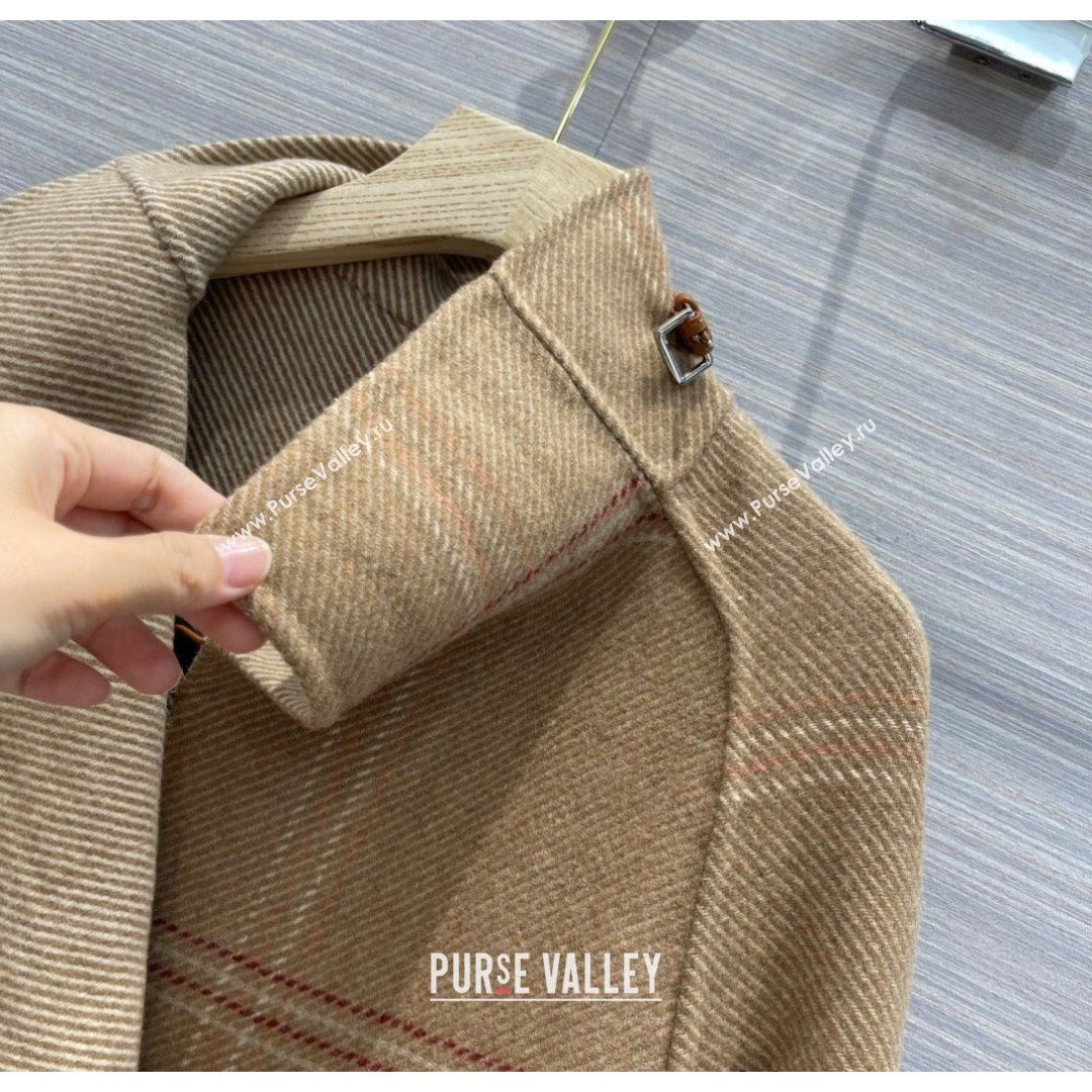 Hermes Cashmere Coat HC156 Brown 2021  (Q-210915056)