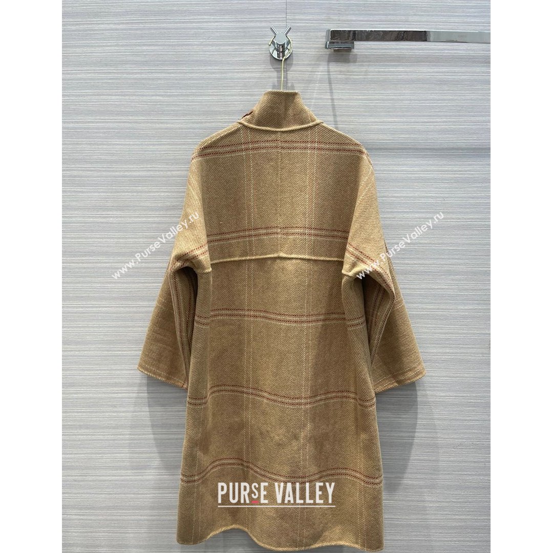 Hermes Cashmere Coat HC156 Brown 2021  (Q-210915056)