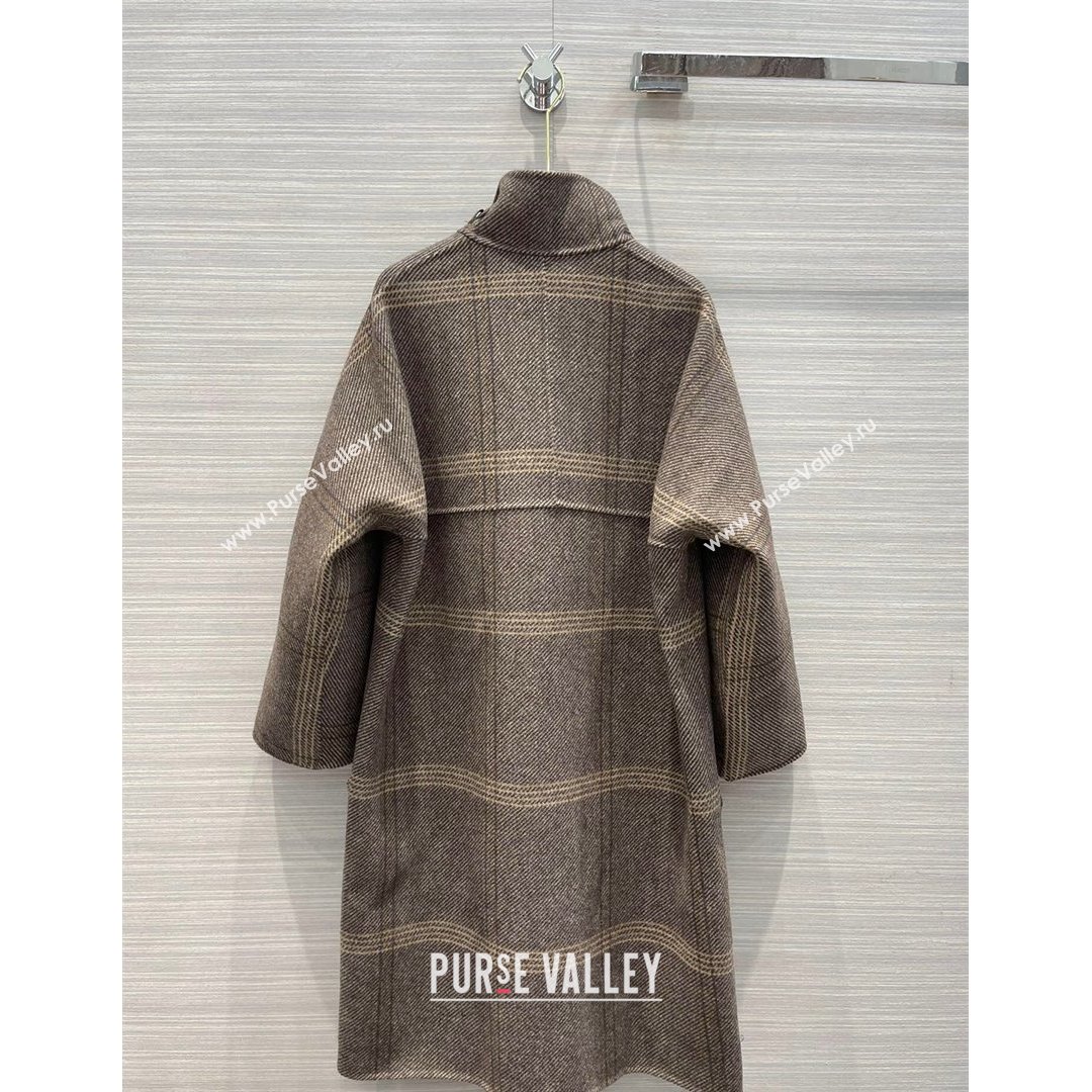 Hermes Cashmere Coat HC157 Grey 2021  (Q-210915057)