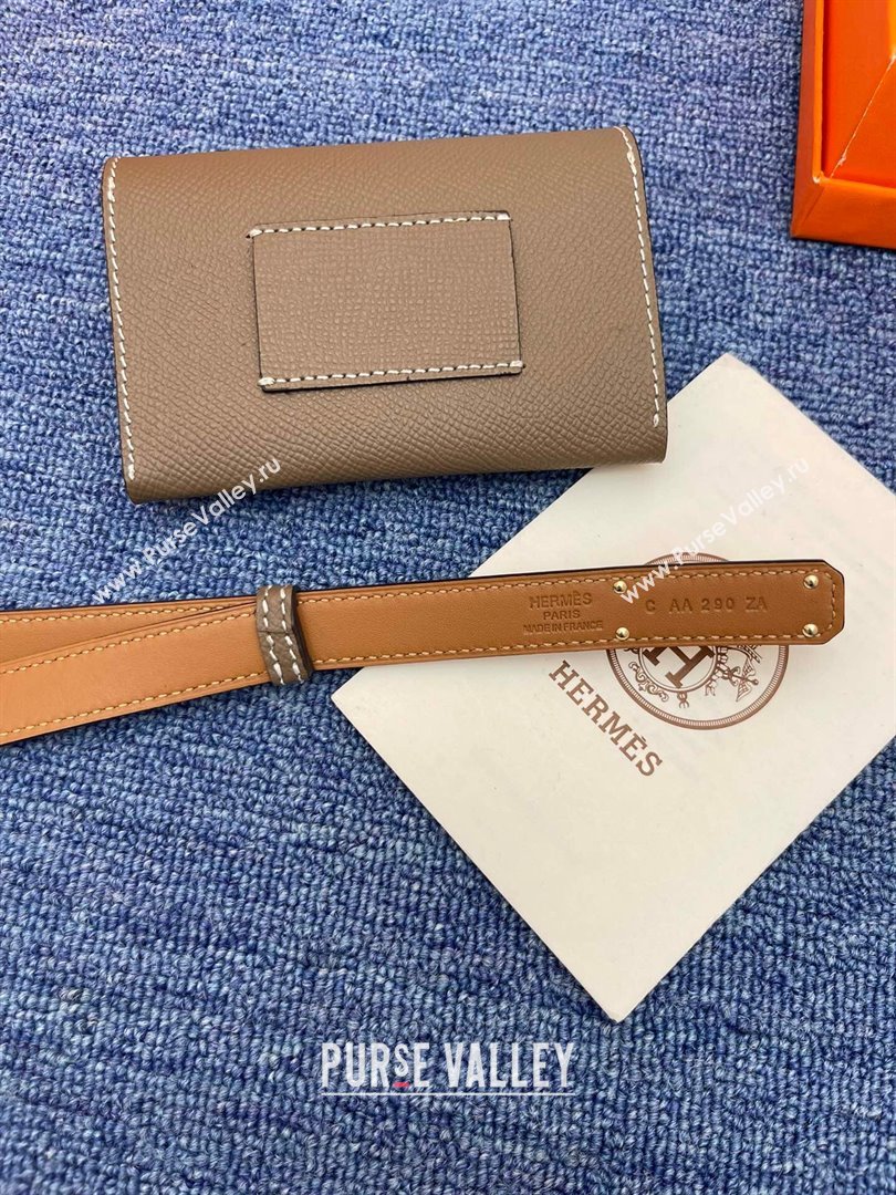 Hermes Belt Bag in Epsom Calfskin H61908 Grey 2024 (YABF-24061908 )