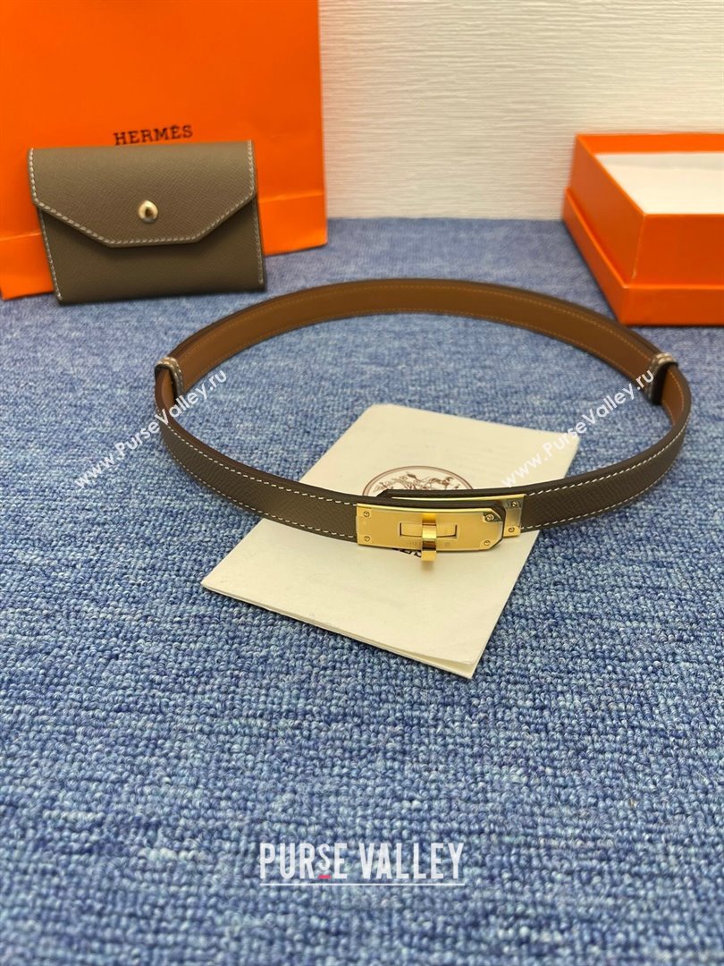 Hermes Belt Bag in Epsom Calfskin H61908 Grey 2024 (YABF-24061908 )