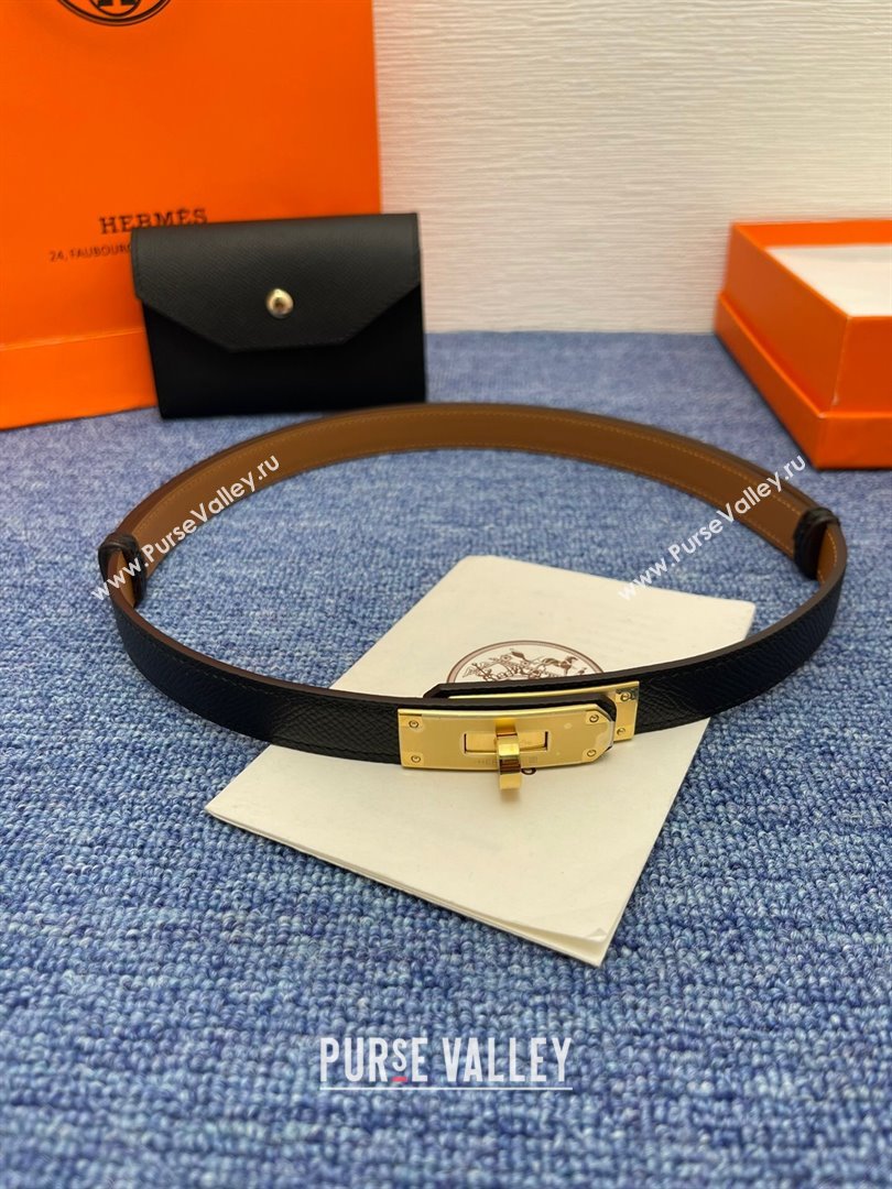 Hermes Belt Bag in Epsom Calfskin H61908 Black 2024 (YANG-24061911)