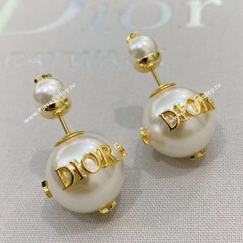 Dior JAdior Tribales Pearl Stud Earrings 2020 (YF-20120869)