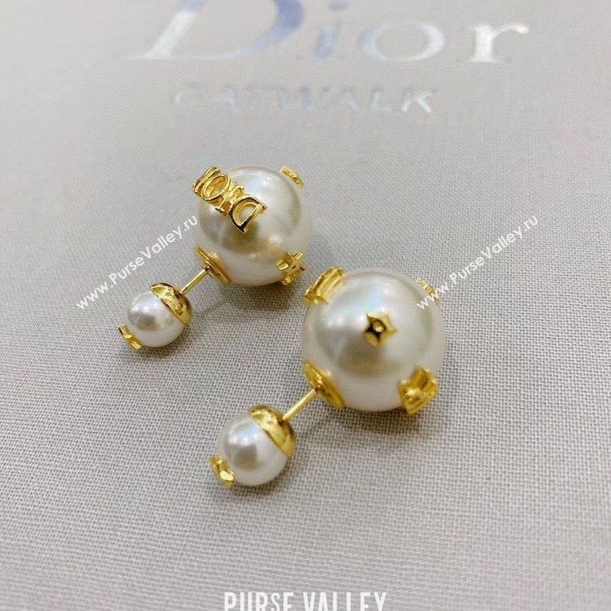 Dior JAdior Tribales Pearl Stud Earrings 2020 (YF-20120869)