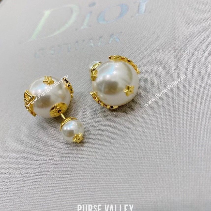 Dior JAdior Tribales Pearl Stud Earrings 2020 (YF-20120869)