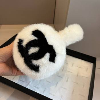 Chanel Snow Earmuff E111317 White 2024 (A-24111317)