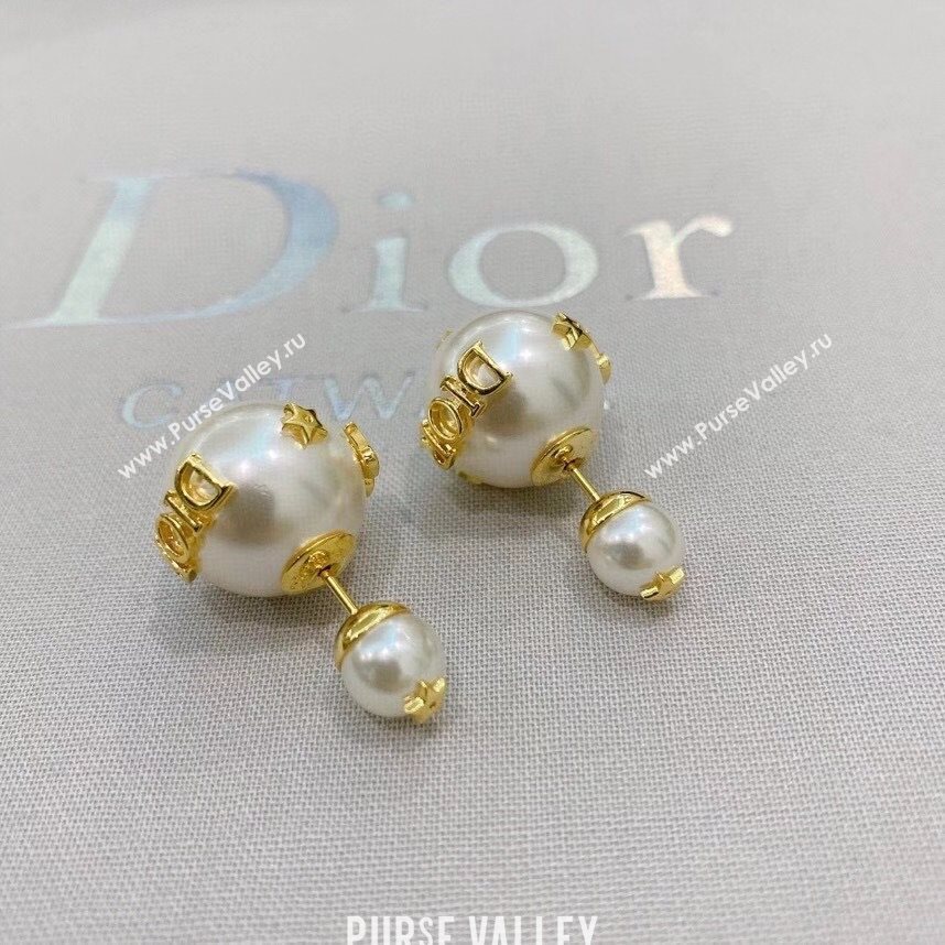 Dior JAdior Tribales Pearl Stud Earrings 2020 (YF-20120869)