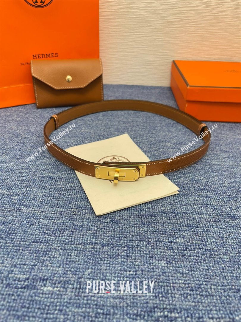 Hermes Belt Bag in Epsom Calfskin H61908 Brown 2024 (YANG-24061912)