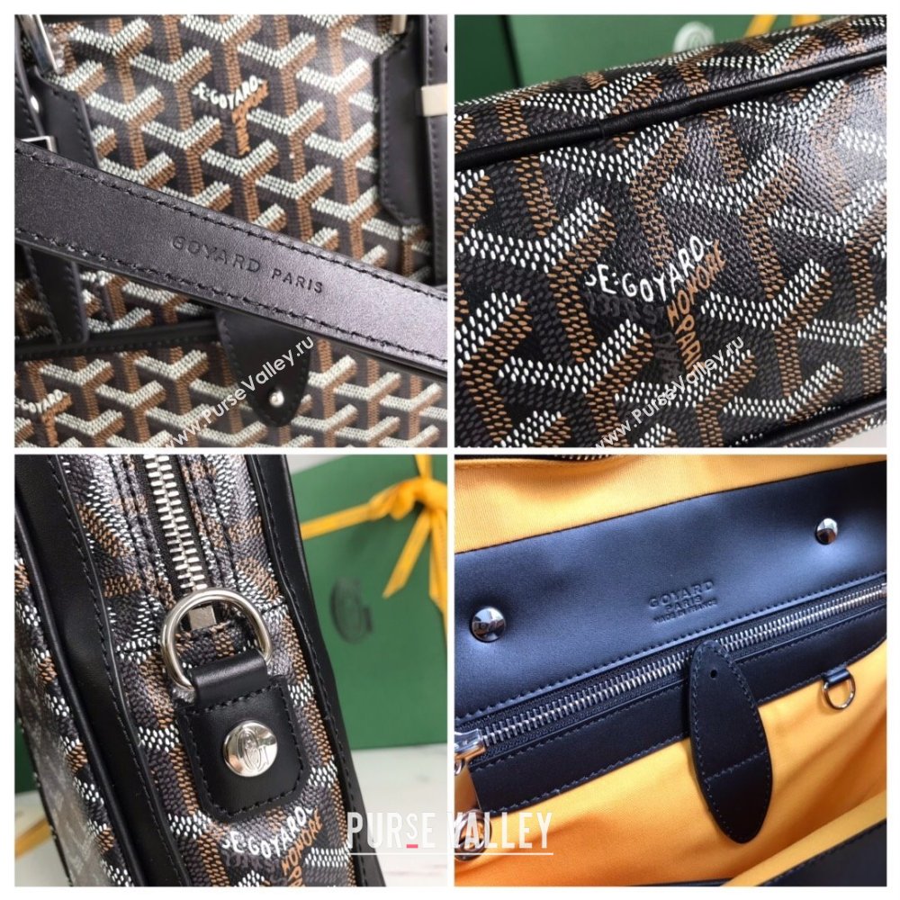 Goyard Ambassade PM Document Case Briefcase GY0202889 Black 2024 (ZH-241411)