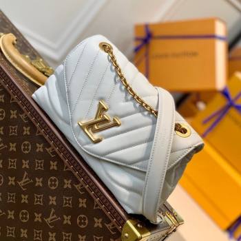 Louis Vuitton LV New Wave Chain Bag in Smooth Leather M58549 Ivory White 2025 (KI-250212035)