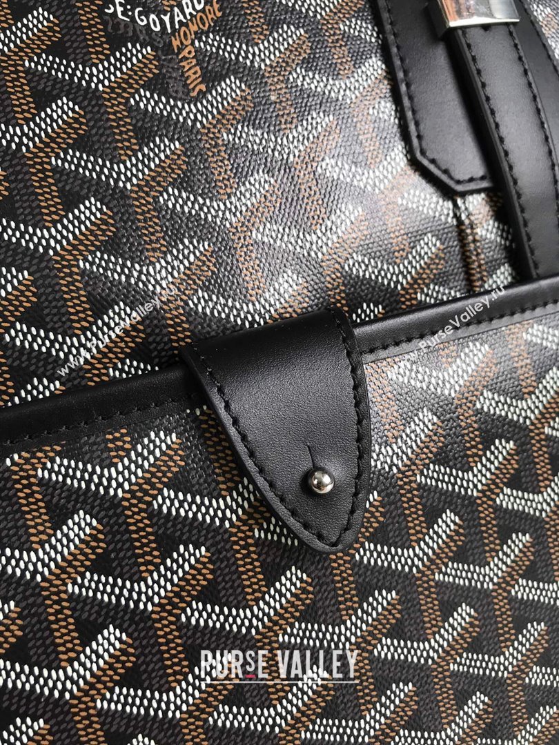 Goyard Ambassade PM Document Case Briefcase GY0202889 Black 2024 (ZH-241411)