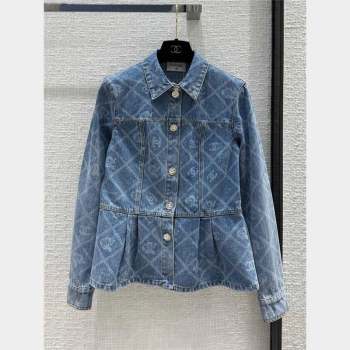 Chanel Denim Jacket CH101906 Blue 2023 (Q-23101906)