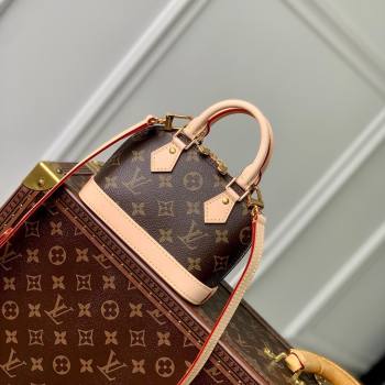Louis Vuitton Nano Alma Bag in Monogram Canvas M82717 Brown 2024 (K-24030418)