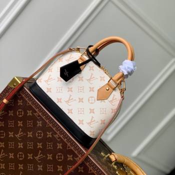 Louis Vuitton Alma BB Bag in Monogram Canvas M46922 White 2024 (K-24030419)