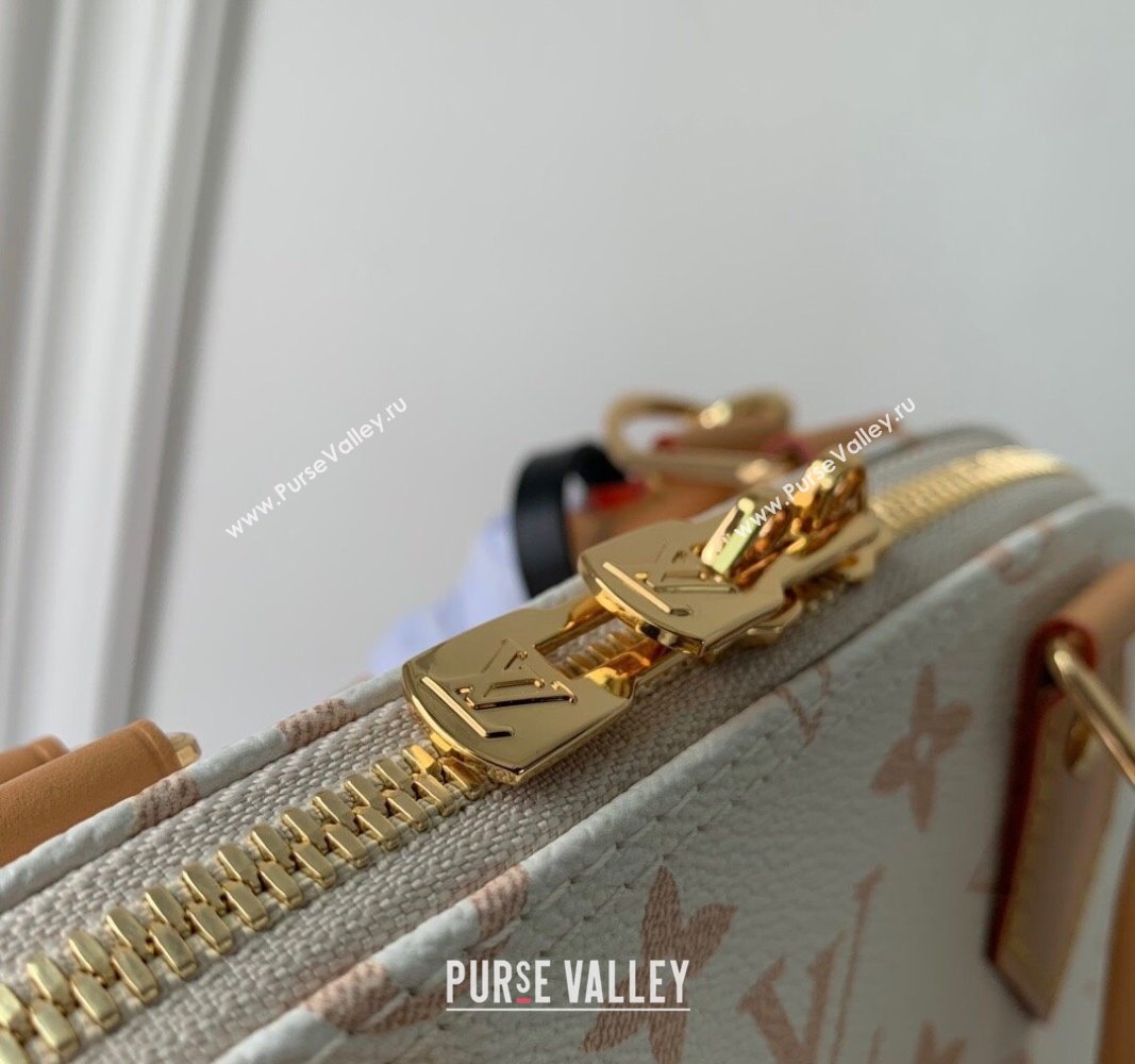 Louis Vuitton Alma BB Bag in Monogram Canvas M46922 White 2024 (K-24030419)