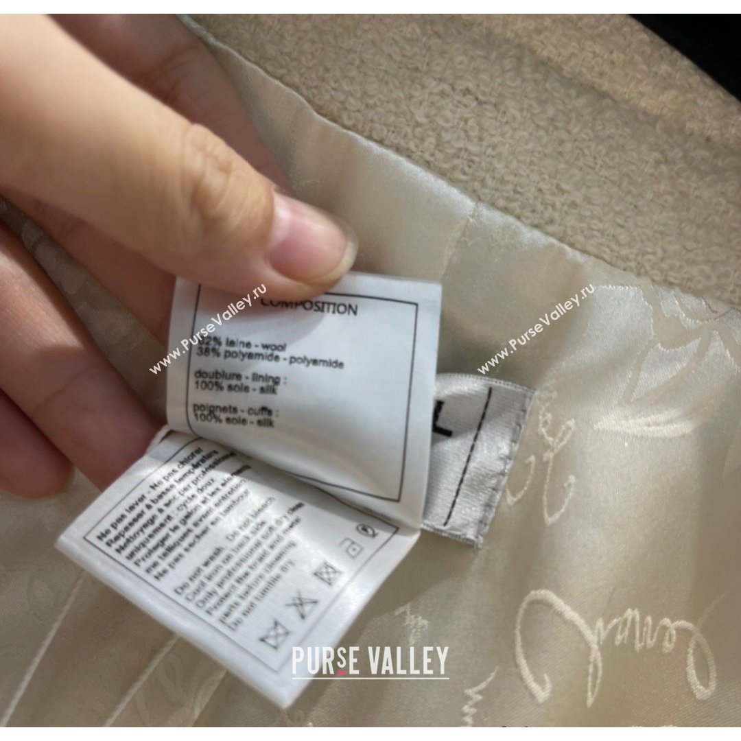 Chanel Tweed Jacket CJ1513 White 2021  (Q-210915064)