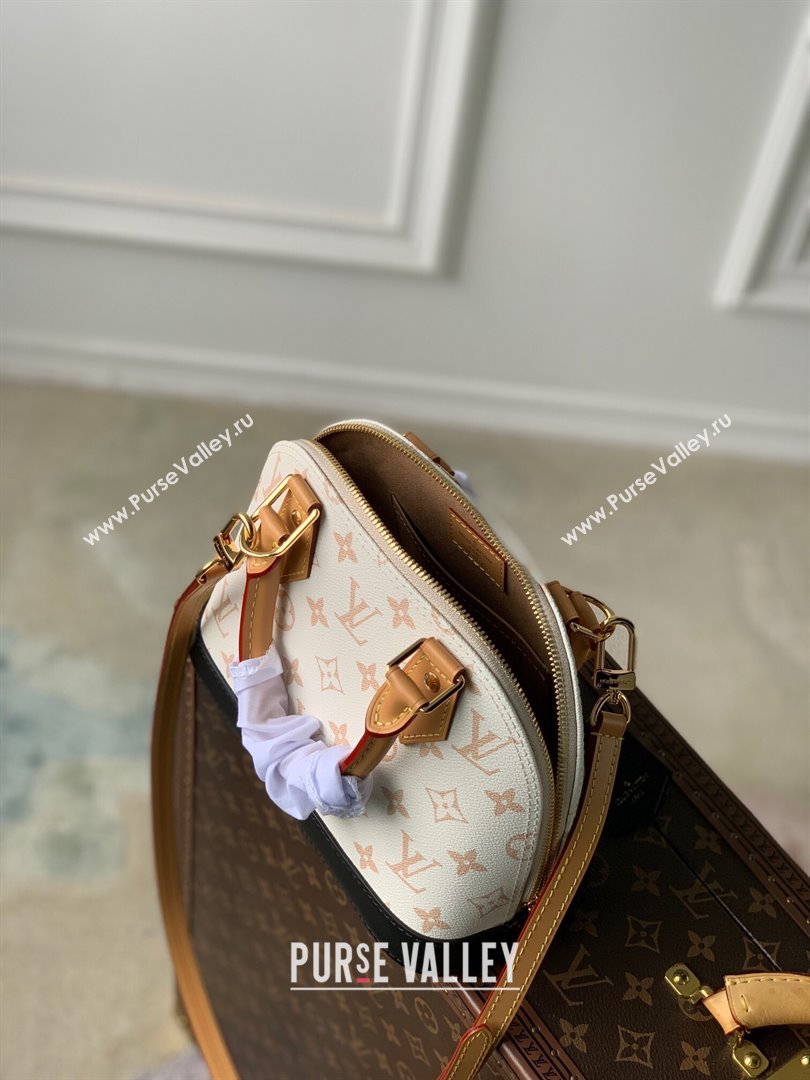 Louis Vuitton Alma BB Bag in Monogram Canvas M46922 White 2024 (K-24030419)