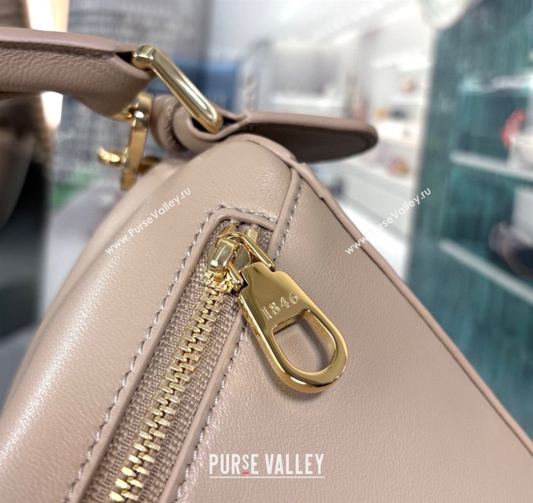 Loewe Small Featherlight Puzzle bag in nappa lambskin Powder Grey 2025 (YS-250925017)