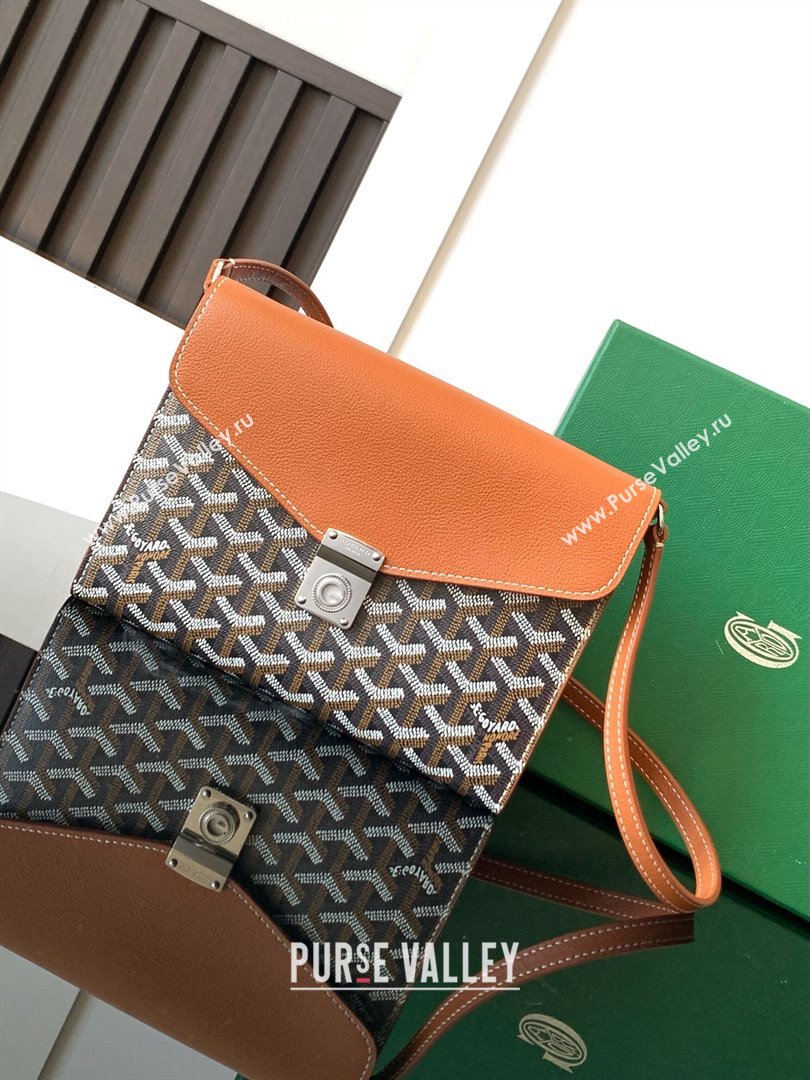 Goyard Chypre Wallet-Pouch Mini bag Brown 2024 GY8063 (ZHANG-240927064)