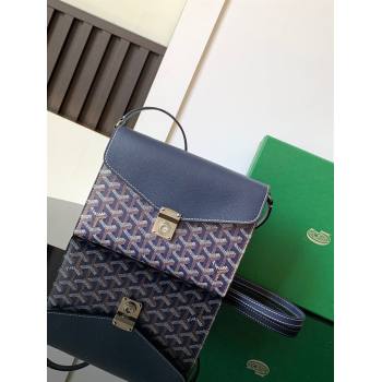 Goyard Chypre Wallet-Pouch Mini bag Navy Blue 2024 GY8063 (ZHANG-240927066)