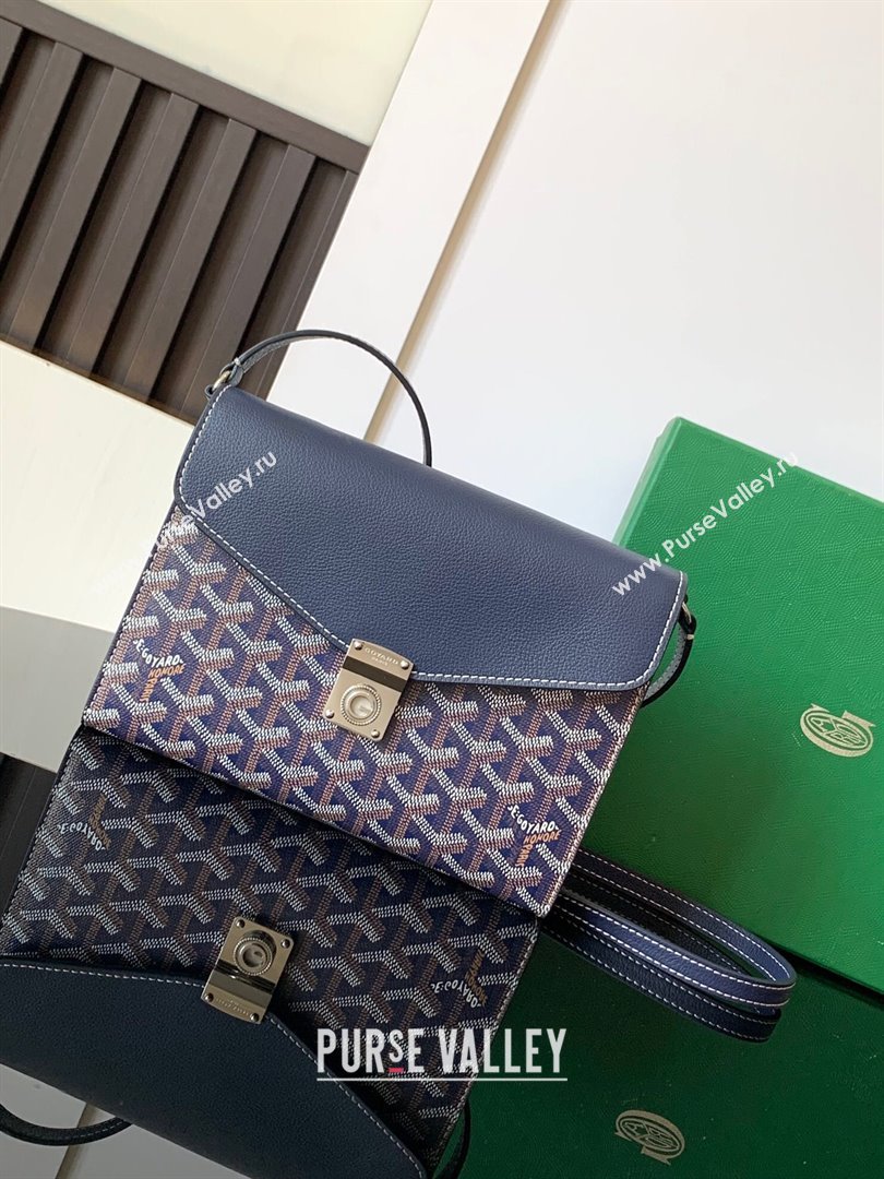 Goyard Chypre Wallet-Pouch Mini bag Navy Blue 2024 GY8063 (ZHANG-240927066)