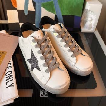 Golden Goose GGDB Super-Star Leather Sneakers 3402 White/Black 2024 (SS-24030402)
