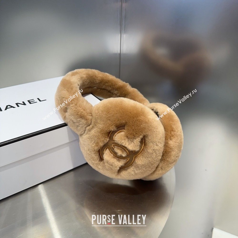 Chanel Snow Earmuff E111322 Brown 2024 (A-24111322)