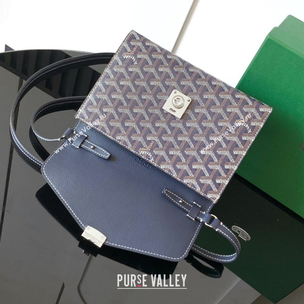 Goyard Chypre Wallet-Pouch Mini bag Navy Blue 2024 GY8063 (ZHANG-240927066)