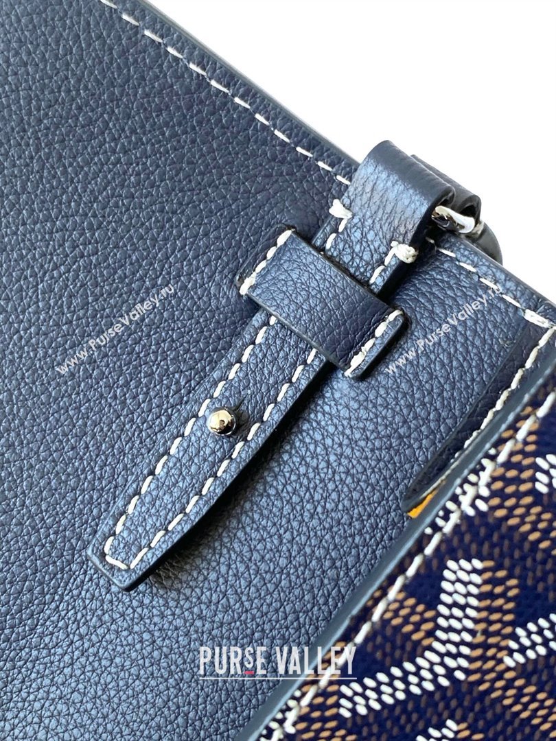 Goyard Chypre Wallet-Pouch Mini bag Navy Blue 2024 GY8063 (ZHANG-240927066)