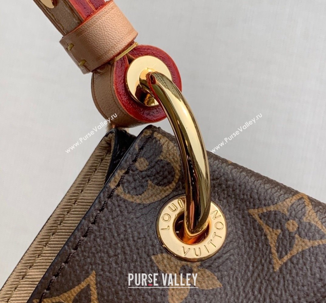 Louis Vuitton Graceful MM Hobo Bag in Monogram Canvas/Beige M43704 2022 (K-220307051)