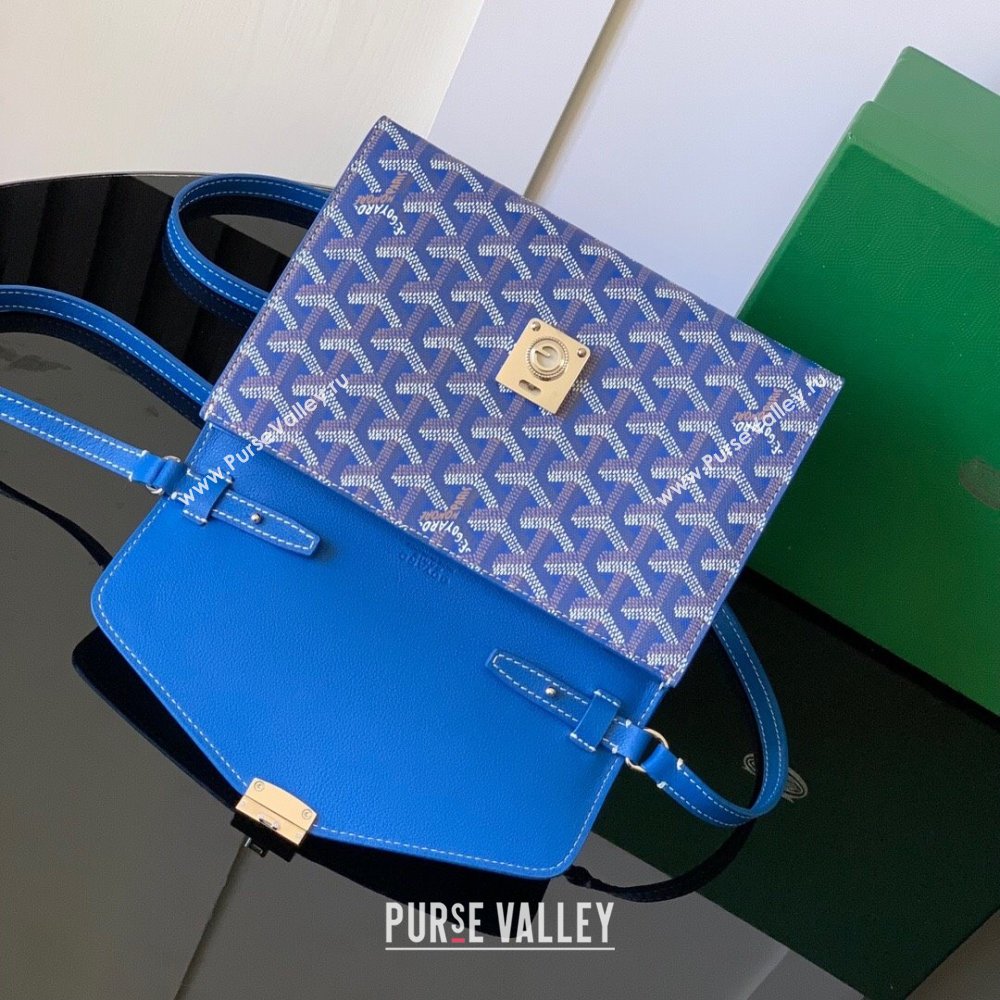 Goyard Chypre Wallet-Pouch Mini bag Sky Blue 2024 GY8063 (ZHANG-240927067)