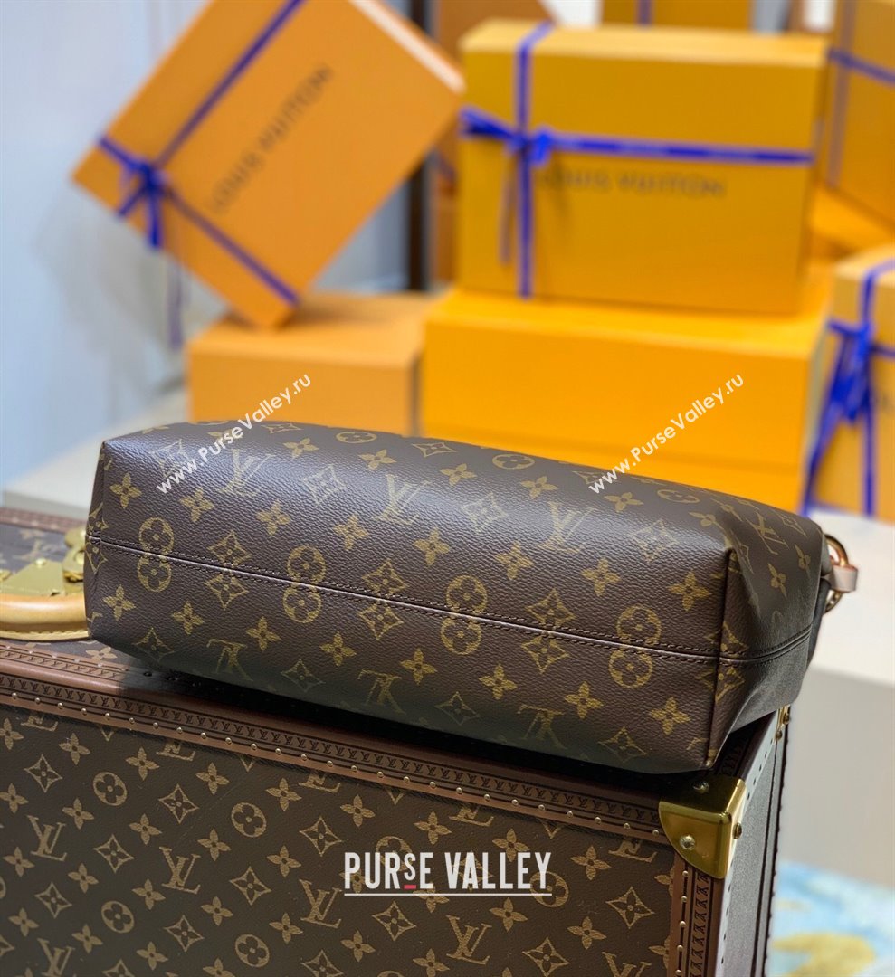 Louis Vuitton Graceful PM Hobo Bag in Monogram Canvas/Beige M43701 2022 (K-220307052)